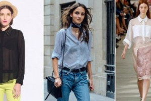 Women's shirt: the element of high fashion?