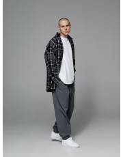 Брюки джоггеры шерстяные Graphite Light мужские