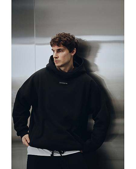 Set Osmium [HIGH NECK HOODIE / RELAXED fit WIDE joggers]