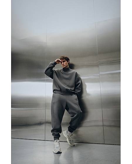 Сет зі світшотом Steel чоловічий [High NECK SWEATSHIRT / REGULAR fit joggers]
