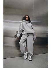 Сет c худи Titanium женский [HIGH NECK HOODIE / RELAXED fit WIDE joggers]