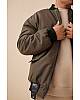 Бомбер GROUNDED Khaki мужской