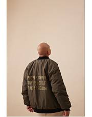 Бомбер GROUNDED Khaki мужской