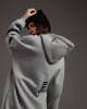 Hoodie women NOIR N7 Ash