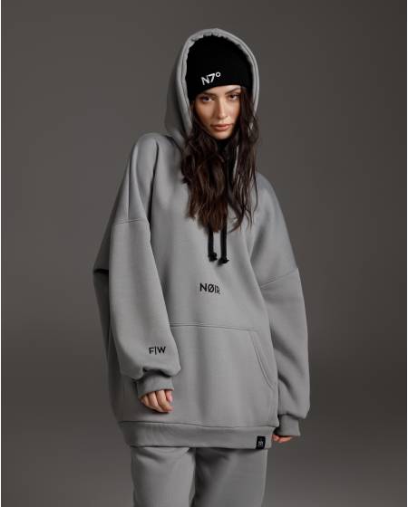 Hoodie women NOIR N7 Ash