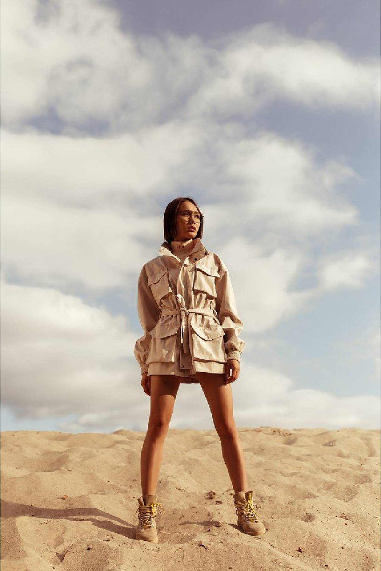 Women's Safari jacket - beige — BLVCK LIMIT