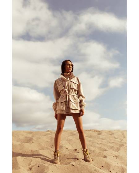 Куртка женская Safari - бежевая