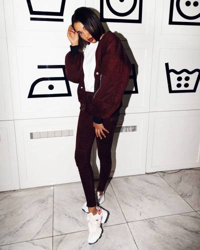 Leggings women's ecosans Burgundy