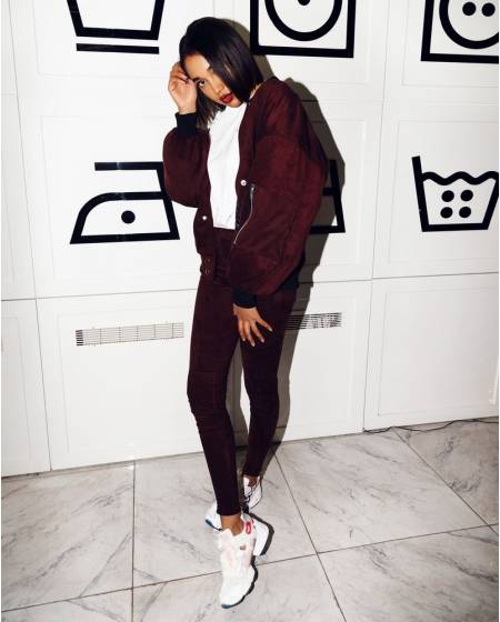 Leggings women's ecosans Burgundy