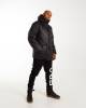 Пуховик OVERSIZE мужской черный