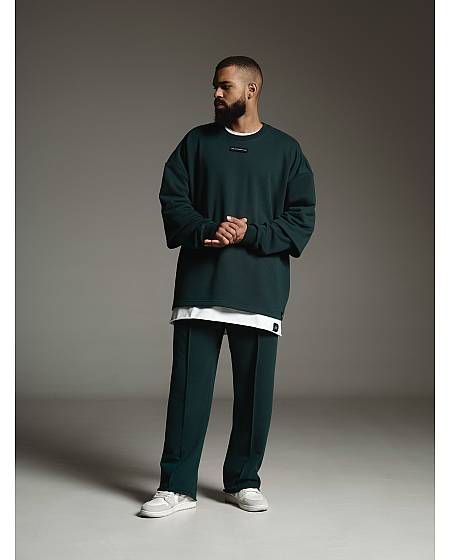 Set with a longsleeve T-shirt DIFFERENT ONE Folium men's