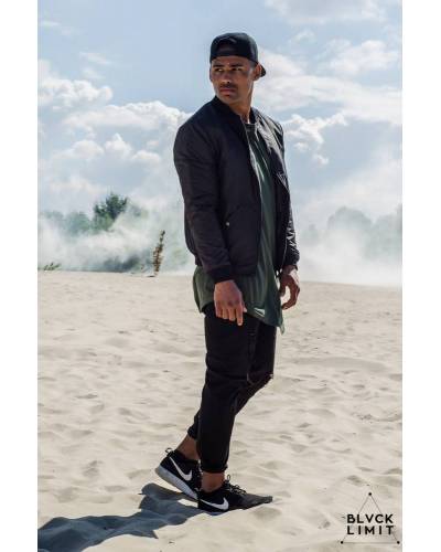 Бомбер мужской Street черный