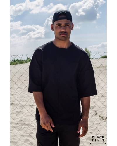 Футболка мужская oversize черная
