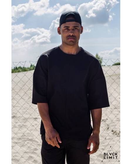 T-shirt men's oversize black