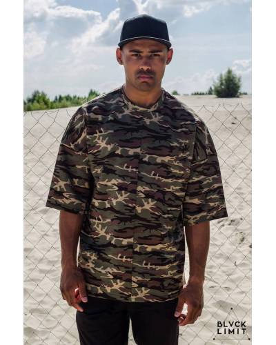 Футболка мужская oversize камуфляж