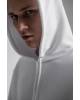 Худі чоловіче структурний біле