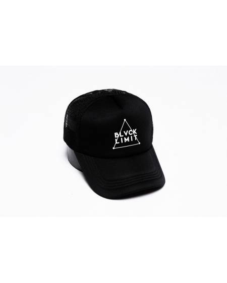 Кепка мужская сетка принт ЛОГОТИП черная