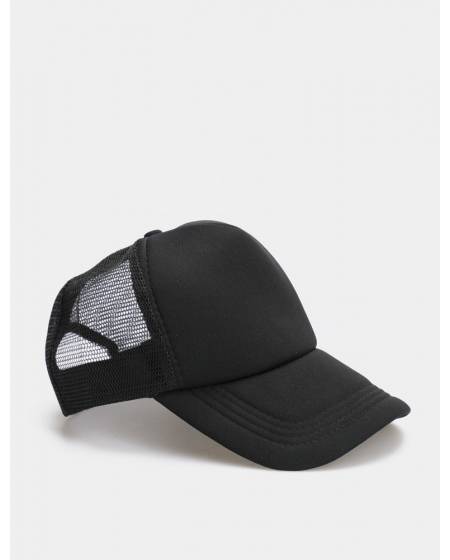 Кепка сетка мужская - черная