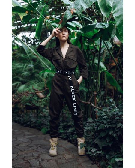 Jumpsuit WORKWEAR STYLE Bamboo Island khaki