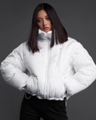 Куртка женская PUFFER белая