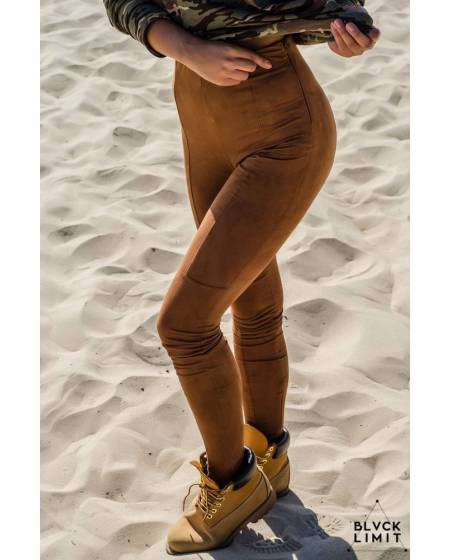 Leggings women's ecosans brown