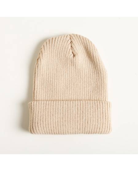 Women's basic hat beige