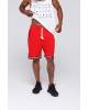 Шорты мужские с полоской внизу красные