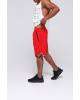 Шорты мужские с полоской внизу красные