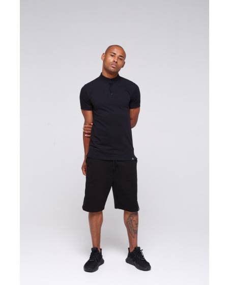 Men's fleece shorts black