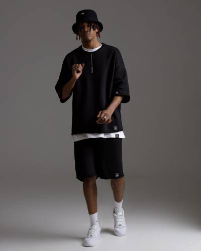 Шорты oversize GENESIS black