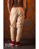 Штаны мужские спортивные утепленные бежевые