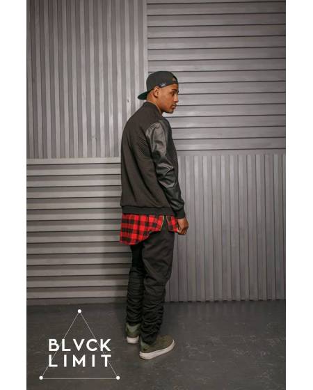 Штани чоловічі спортивыные зі складанням чорні