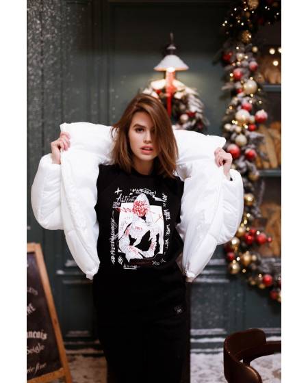 Mona Lisa Women's Sweatshirt Black