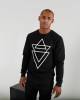 T-shirt for men print black triangles