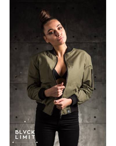 Бомбер жіночий Street хакі