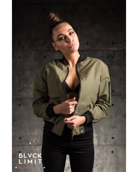 Бомбер жіночий Street хакі