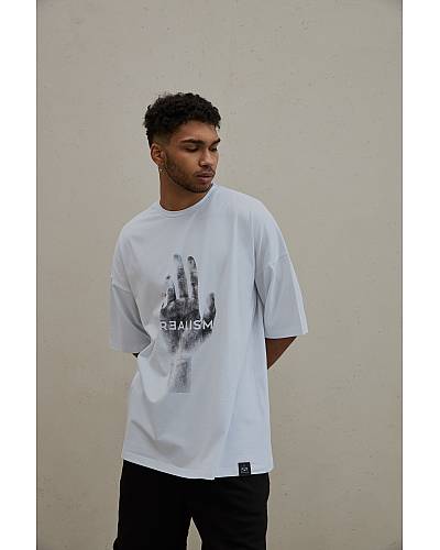 Футболка мужская REALISM white