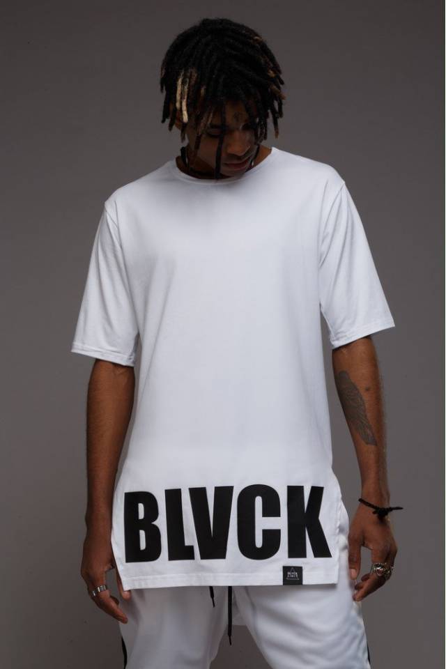 R Industriel vant Buy T-shirt print BLVCK LIMIT bottom white Black Limit