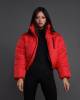 Куртка женская PUFFER красная