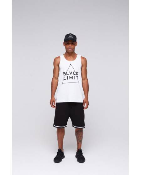 Майка принт логотип - біла