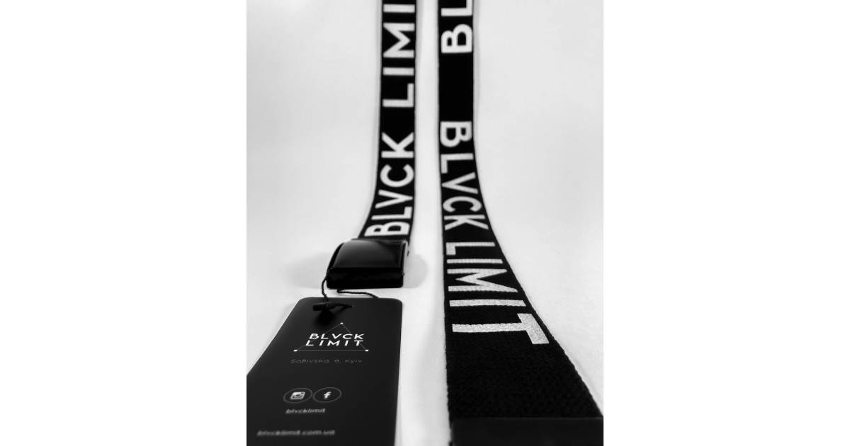 Buy Men's belt BLVCK LIMIT black Black Limit