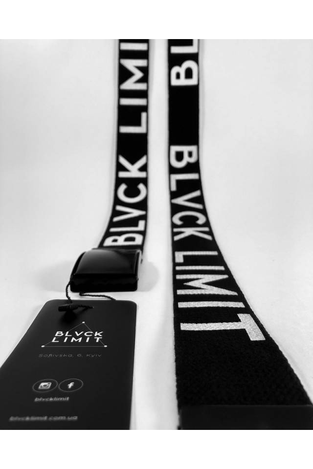 Buy Men's belt BLVCK LIMIT black Black Limit