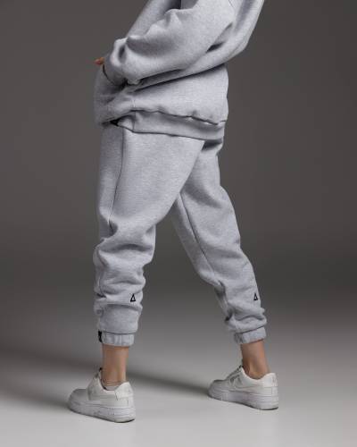 Pants for women NOIR N7 Melange Gray