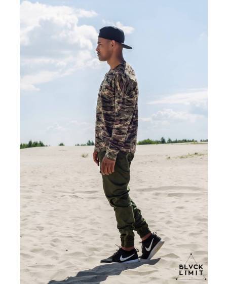 Світшот чоловічий oversize камуфляж