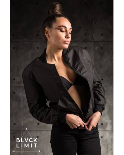 Women's Street Bomber Jacket Black