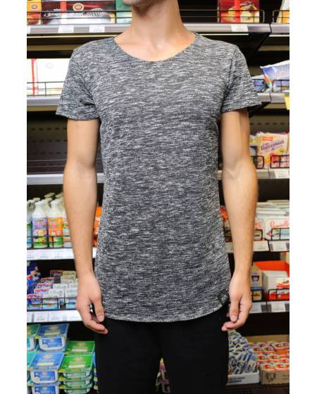 Футболка чоловіча темний меланж