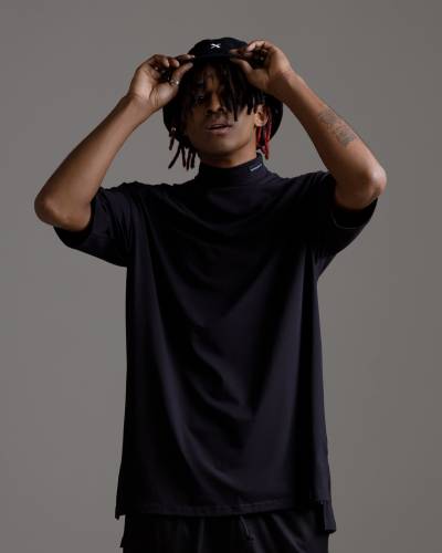 Гольф-футболка OVERSIZE черный