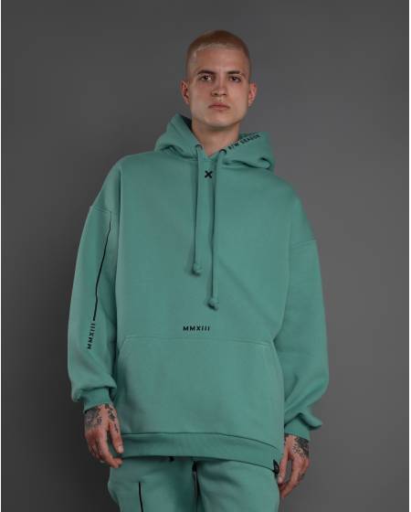SYMBIOSIS men's warm hoody mint