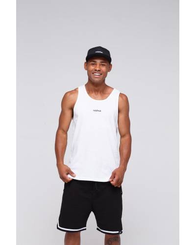 Майка с вышивкой МАЙКА - белая