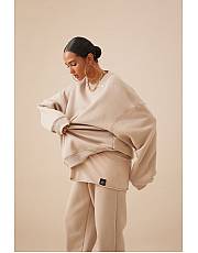 Сет с свитшотом GROUNDED Tapioca женский